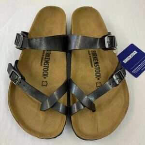 Birkenstock Mayari Graceful Licorice Narrow Width Sandals